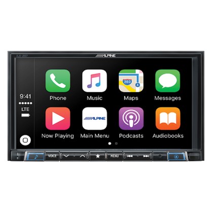 Alpine ILX-207 7-Inch Multimedia Receiver 